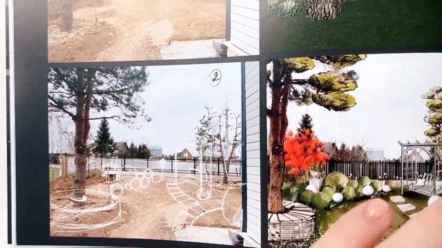 Альбом - ландшафтный проект. Как я нарисовала мой дачный участок. Дизайн загородного участка смотреть онлайн