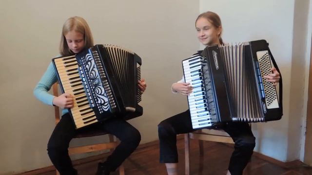 ДУЭТ АККОРДЕОНИСТОВ (Игнатовская Анна - Рачицкая Марьяна) смотреть онлайн