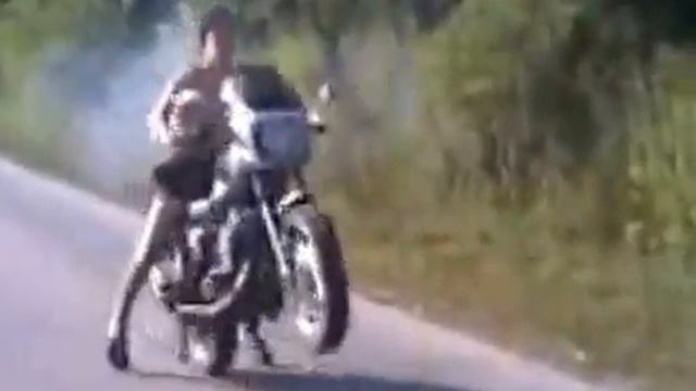 Форсаж на мотоцикле ИЖ Юпитер 5 смотреть онлайн