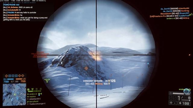 BATTLEFIELD 4 - Final Stand DLC Gameplay, Map Operation Whiteout, Hover Tank смотреть онлайн