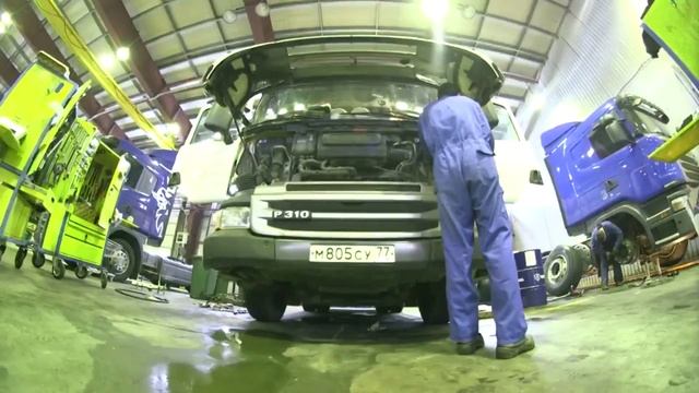 Автосервис Scania смотреть онлайн