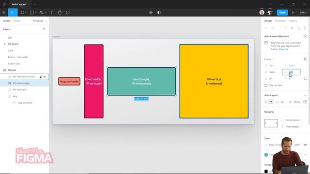 What the Figma - AutoLayout - Resizing - בעברית смотреть онлайн