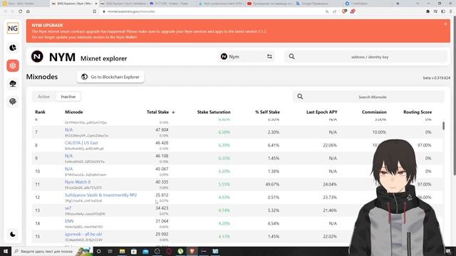 NYM монета, которая обеспечит пенсию. Стейкаем NYM до 44% годовых. #crypto #nym #нода #стейкинг смотреть онлайн