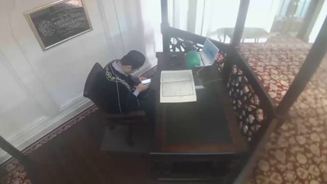 Чтение Корана из мечети Ак мечет, г. Болгар камера 1 смотреть онлайн