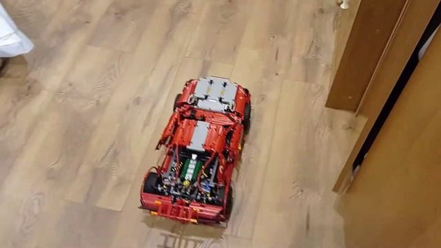 Тест коробки передач, суперкар лего. смотреть онлайн