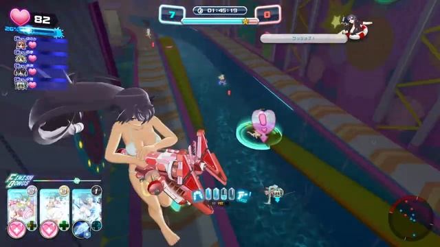 Senran Kagura: Peach Beach Splash - Kanu DLC Character Gameplay смотреть онлайн