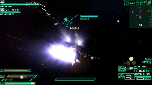 Macross Triangle Frontier Gameplay смотреть онлайн
