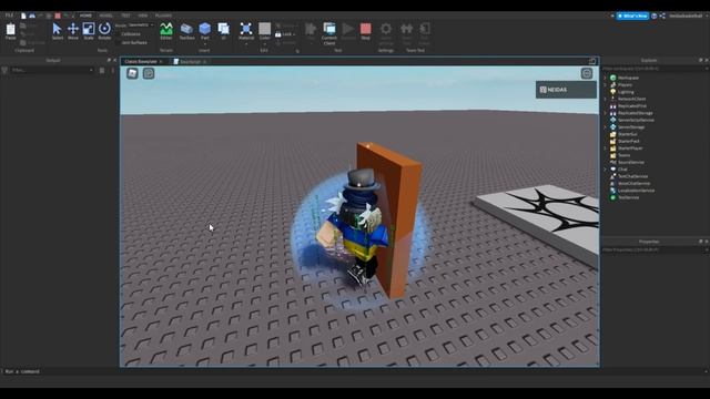 HOW To Make Working Click Detector Doors On Roblox Studio! смотреть онлайн