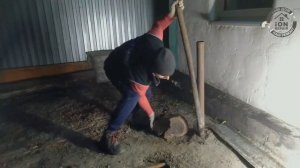 как вытащить трубу из земли?  Лайфхак