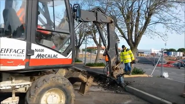 Роторная фреза ROCKWHEEL G5 Twin резка асфальта смотреть онлайн