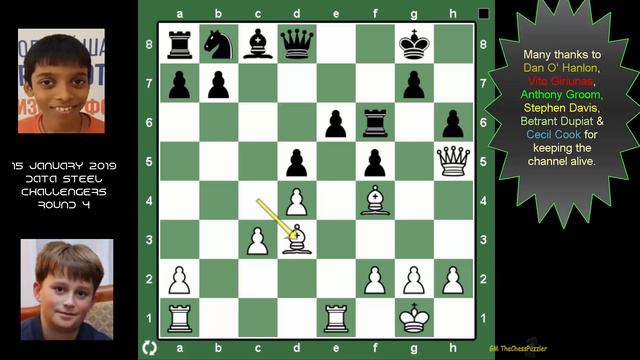 Keymer vs Praggnan. Unfinished Business. Tata Steel Challengers 15 January 2019 смотреть онлайн