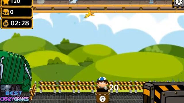 twin the bin | Walkthrough BestCrazyGames смотреть онлайн