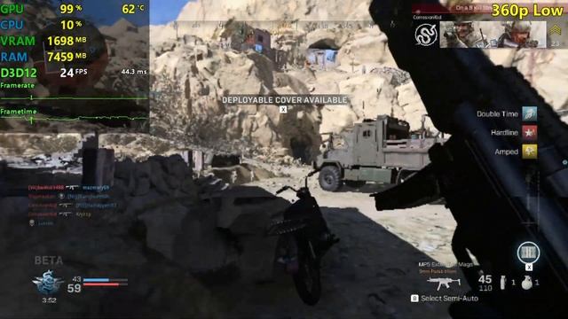 GT 710 | Call of Duty: Modern Warfare - 720p, 360p, 300p смотреть онлайн