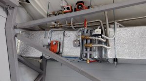 Проектирование и установка от НПО Партизан инженерных коммуникаций в каркасно-тентовом ангаре