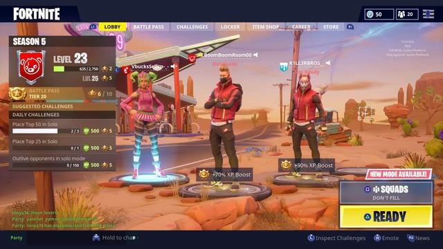 Fortnite Battle Royal With This FUCKING Kid