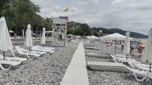 Дорога на нудистский пляж в Лазаревском