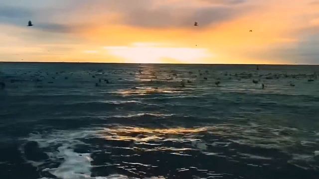 Ялта. Красивый закат и спокойная музыка Релакс смотреть онлайн