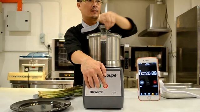Robot Coupe Blixer 3 - Blend 2KG Lemongrass in 1 Minute??! смотреть онлайн