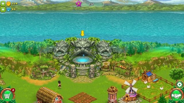 Farm Tribe 3: Farm Island - Gameplay, Tutorial and main story. смотреть онлайн