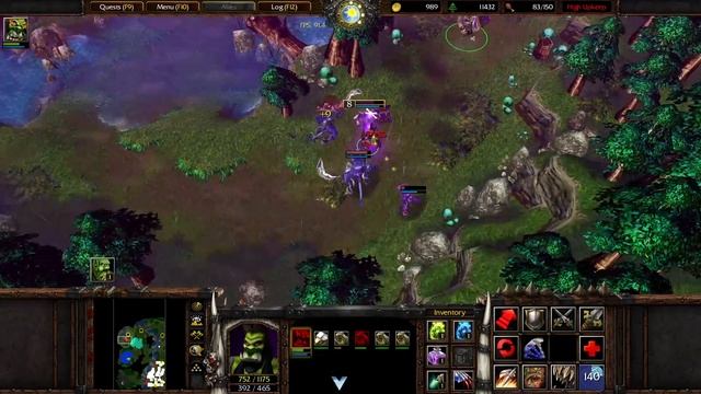 #6 Охотник-тень / Warcraft 3 The Invasion of Kalimdor: Revamp прохождение смотреть онлайн