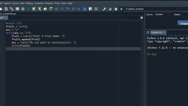 How To Create Stack Mechanism / LIFO(Last in First Out) in Python Explained in Malayalam смотреть онлайн