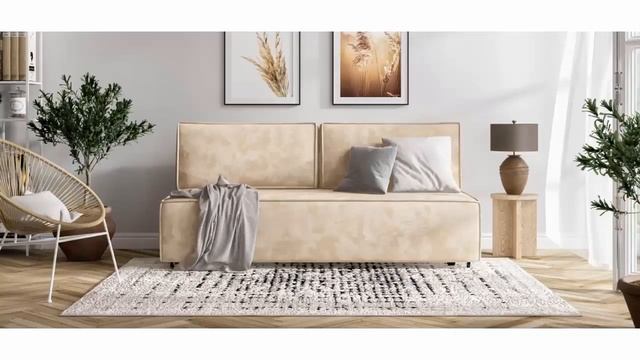 Новинка диван Оскар mini Велюр Alkantara российский производитель мягкой и корпусной Много Мебели смотреть онлайн