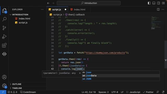 Javascript - Promise | Promise Chaining | Callback Hell | promise.allSettled() | Resolve & Reject смотреть онлайн