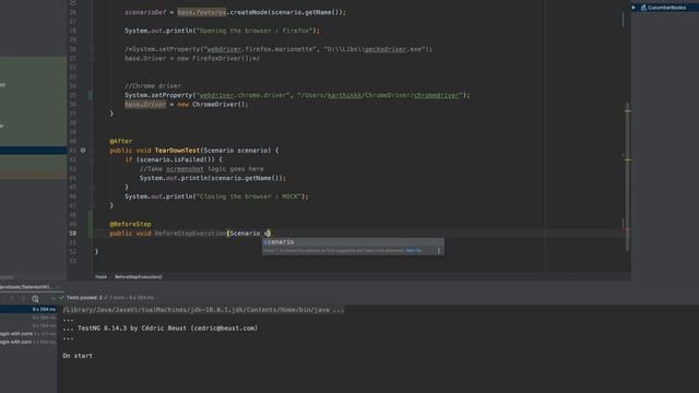 Understanding and working with Cucumber 4 new hooks for reporting смотреть онлайн
