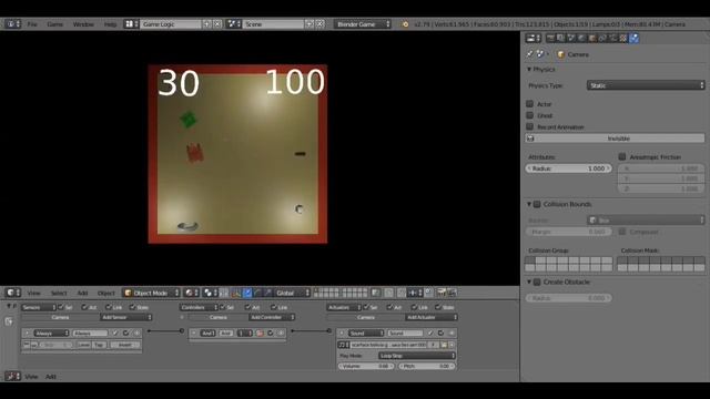 BLENDER 2.79 Game Engine ч12