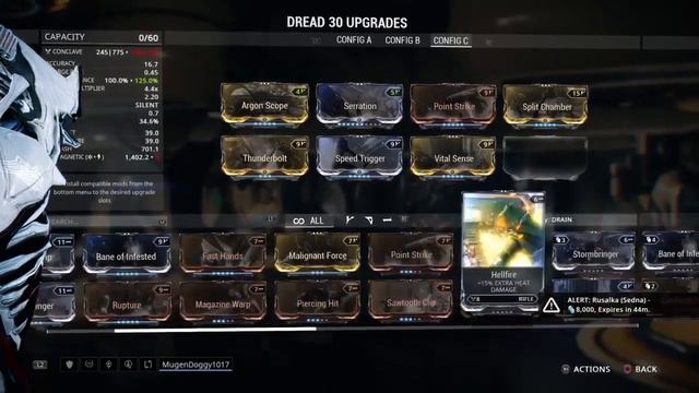 Warframe: DREAD LOADOUT смотреть онлайн