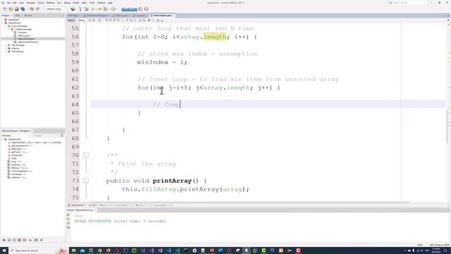 #Java OOP #Selection #Sort #Algorithm and #Benchmarking смотреть онлайн