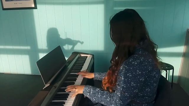 Елена Шаткина - клавиши, Екатерина Соловьева - скрипка смотреть онлайн