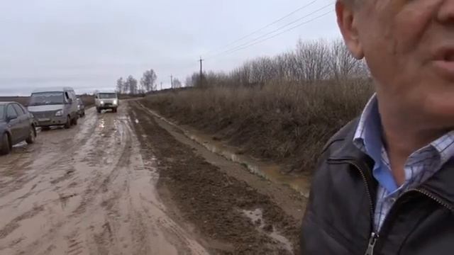 Дорога в деревню Луговую Усть-Качкинского сельского поселения. Весна 2016 года. смотреть онлайн