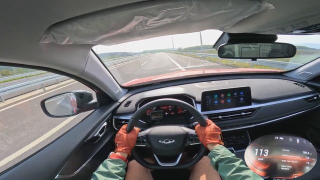 2023 CHERY TIGGO 7 PRO - AUTOBAHN POV Test Drive I 4K смотреть онлайн