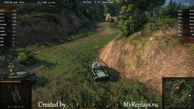 WOT: Aisa Miao - KV-1S - 1 frag - смотреть онлайн