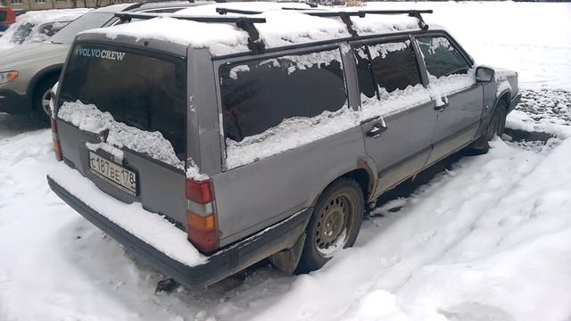volvo 940 разбор в СПБ 1993 b230fb смотреть онлайн