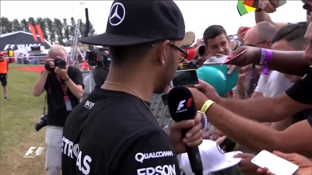 Drivers Meet The Fans At Silverstone