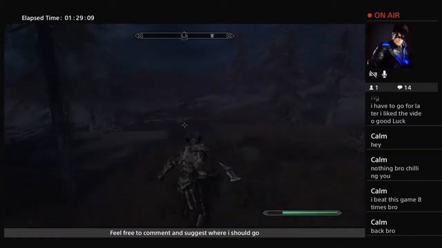 Skyrim PS4 livestream смотреть онлайн