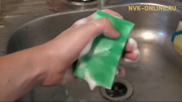 Лайфхак с кухонной губкой