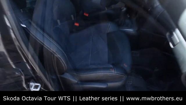 Seat Covers For Skoda Octavia Tour WTS RS (1996-2010) By MW Brothers Leather Interior