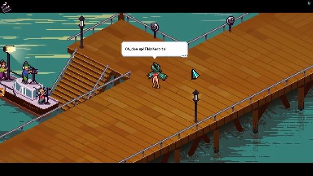 MECHA MERMAID BATTLE - Let's Play - Chroma Squad - 4 - Walkthrough Playthrough смотреть онлайн