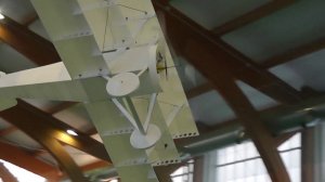 Wow! RC Giant scale indoor Sopwith Triplane 3.5 m! Гигантский триплан копия Сопвич, РУ зальник.