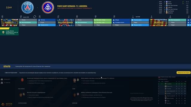 Играем в Fm22 - поднимаем футбол в Андорре, часть 4, заключительная (в этот раз точно)