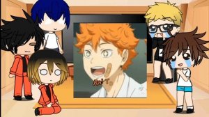 Реакция haikyuu на хинату