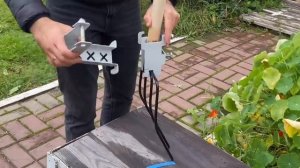 Уникальная насадка на лопату или вилы. Копать можно одной рукой. Посмотрите как я это делаю