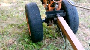 Мотоблок уводит в сторону