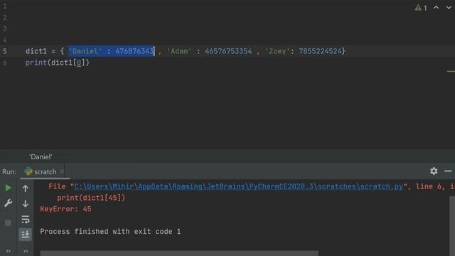Python Tutorials: Dictionary in Python | Python Dictionaries |Python For Beginners| Python Tutorial смотреть онлайн