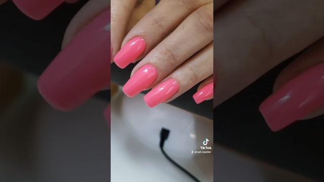 Весенний маникюр в нежном цвете❤ смотреть онлайн