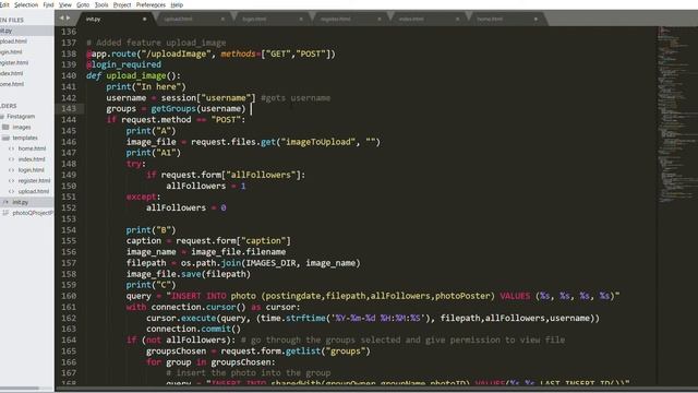 C Users Abrar Desktop Finstagram init py • Finstagram Sublime Text UNREGISTERED 2019 11 27 18 20 смотреть онлайн