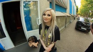 Подруга блеванула